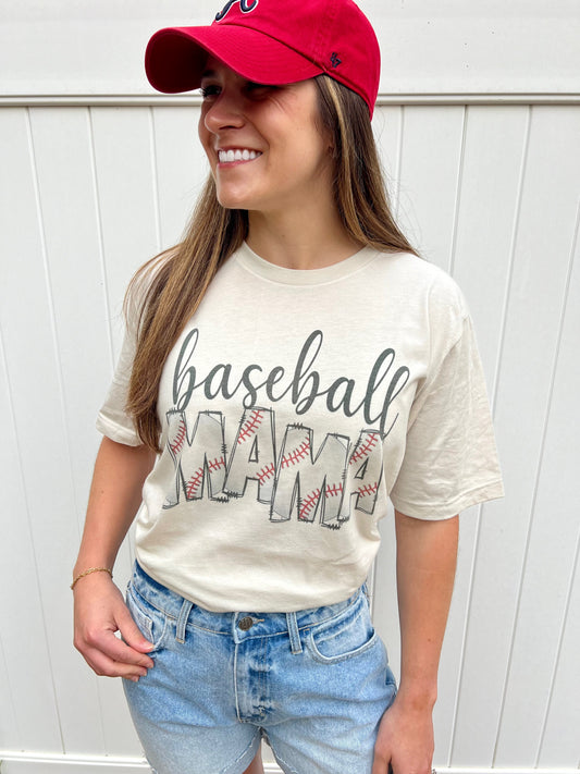 Baseball Mama Tee