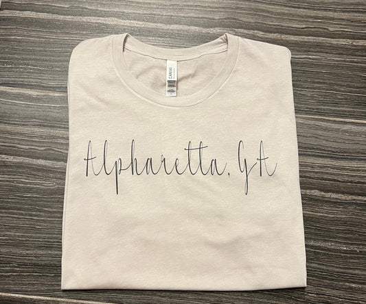 Script Alpharetta GA Shirt
