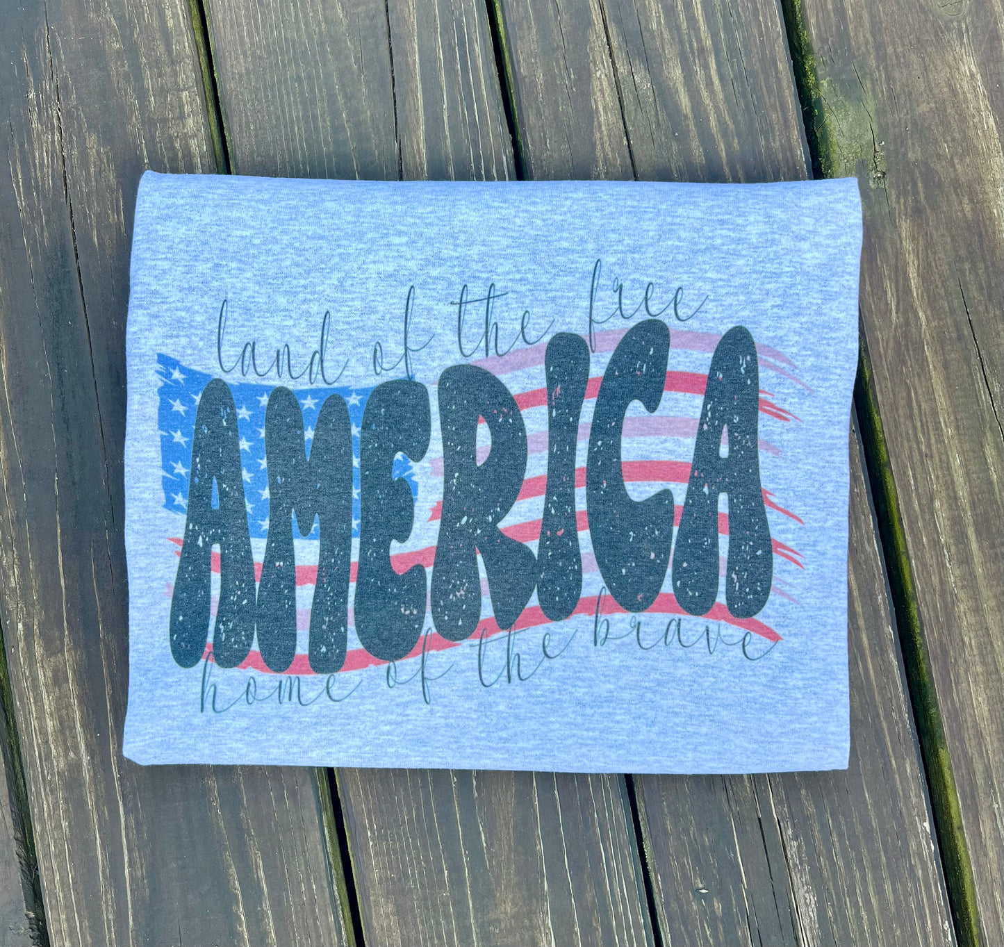 America - Land of the Free, Home of the Brave Shirt